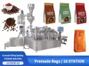 coffee powder packing machine