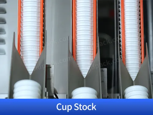 cup filling and sealing machine