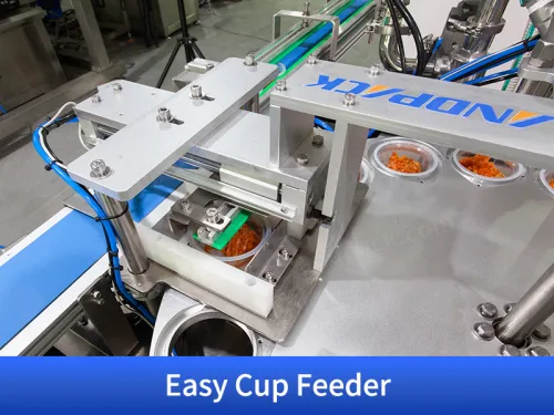 automatic cup filling and sealing machine