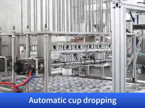 automatic cup filling and sealing machine