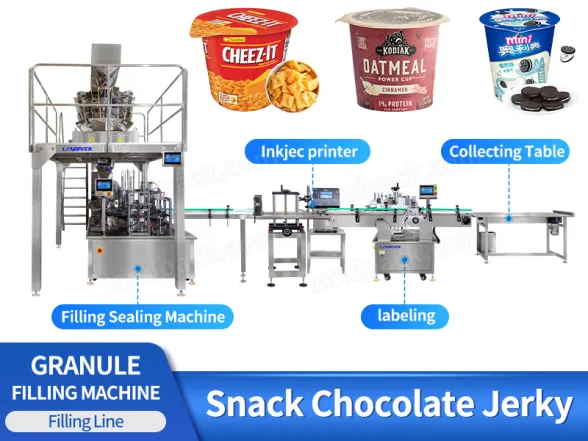 rotary cup filling machine