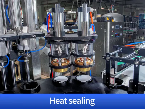 rotary cup sealing machine