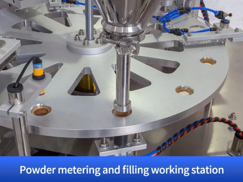 cup filling and sealing machine
