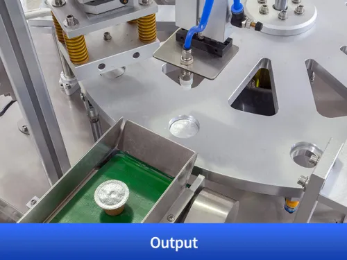 cup filling sealing machine