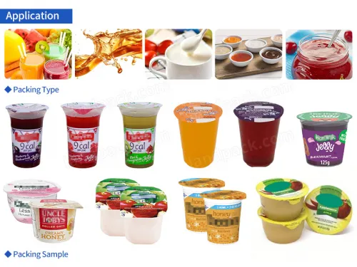 cup filling and sealing machine