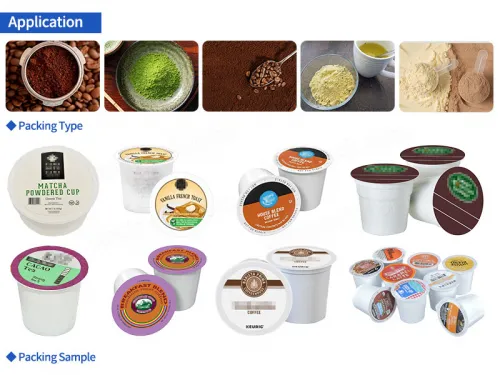 cup filling and sealing machine
