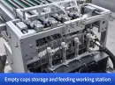 automatic cup filling and sealing machine