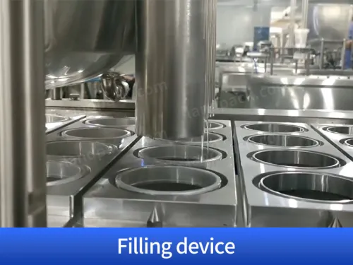 automatic cup filling and sealing machine