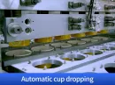 automatic cup filling and sealing machine