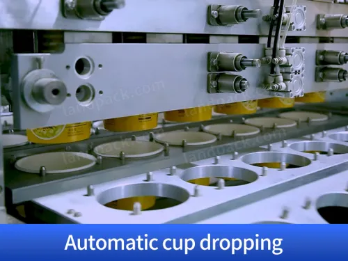 automatic cup filling and sealing machine