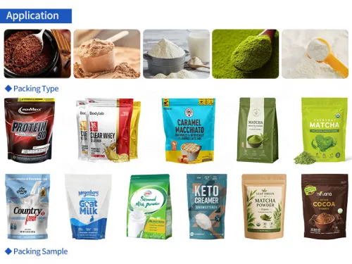 matcha tea powder packing machine