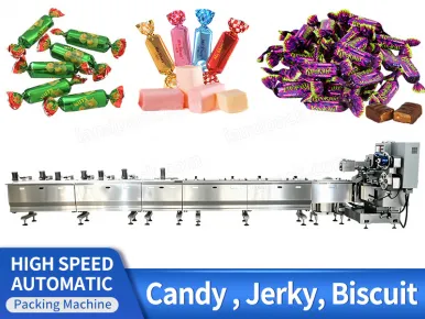 automatic candy wrapping machine