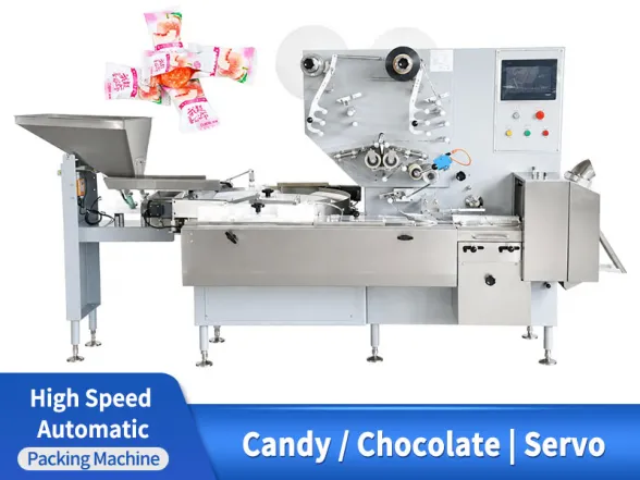 candy bar wrapping machine