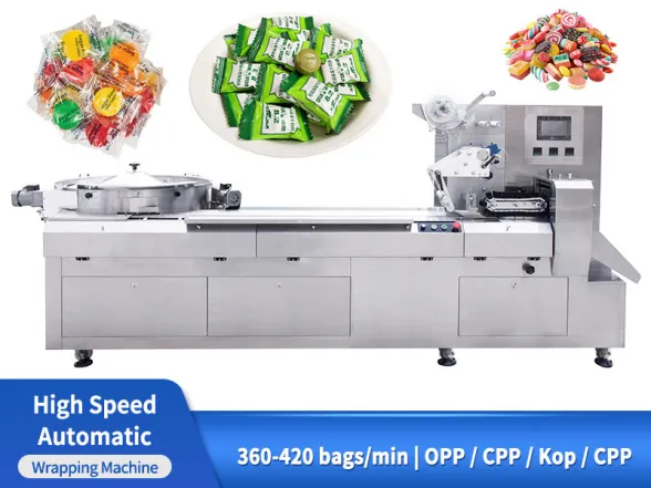 hard candy wrapping machine