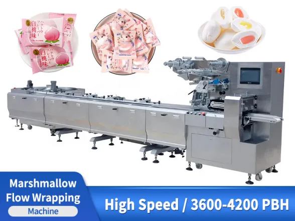 candy bar wrapping machine