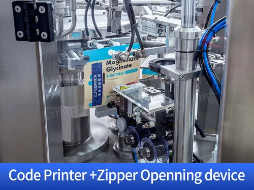 stand up pouch filling and sealing machine