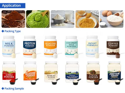 milk powder filling packing machine