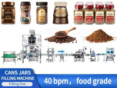 coffee powder filling machine