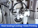 plastic tube sealing machine