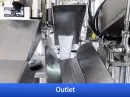 plastic tube filling and sealing machine