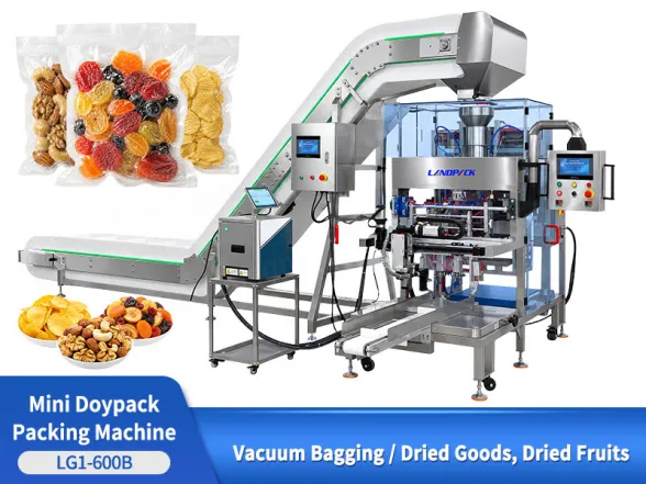 certified m shape pouch packing machine