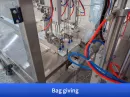 m shape pouch packing machine