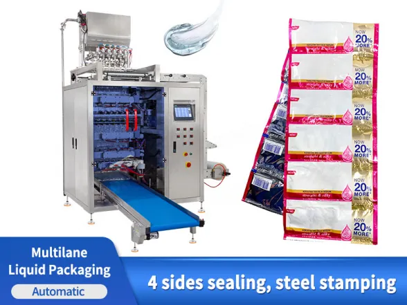 shampoo sachet packing machine