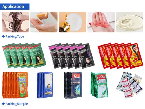 shampoo pouch packing machine