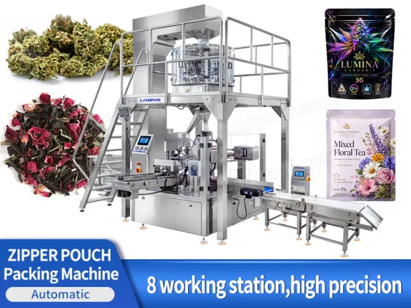 cannabis packaging machine