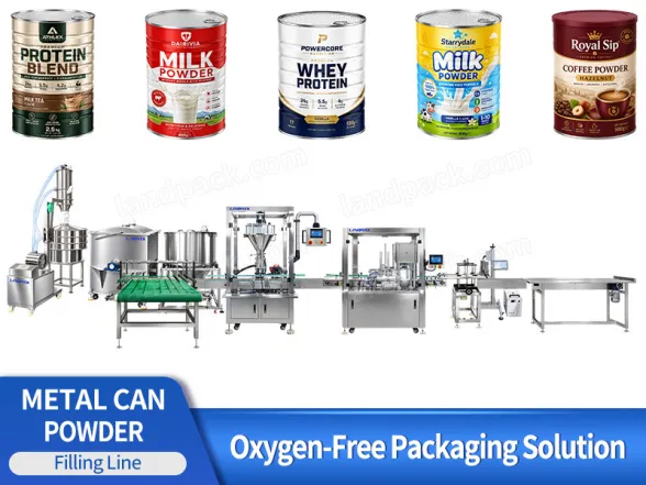 milk powder tin packing machine