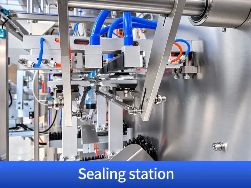 Automatic Salt Packing Machine Spout Pouch Packing Machine with Linear Weigher